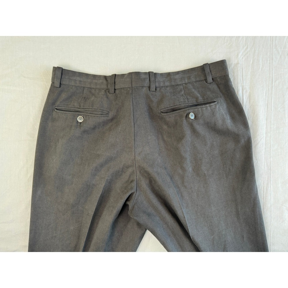 Tommy Bahama 90%Silk Blend Pants 34x34 Mens Dress Gray Summer‎ Beach Vacation - Picture 11 of 12